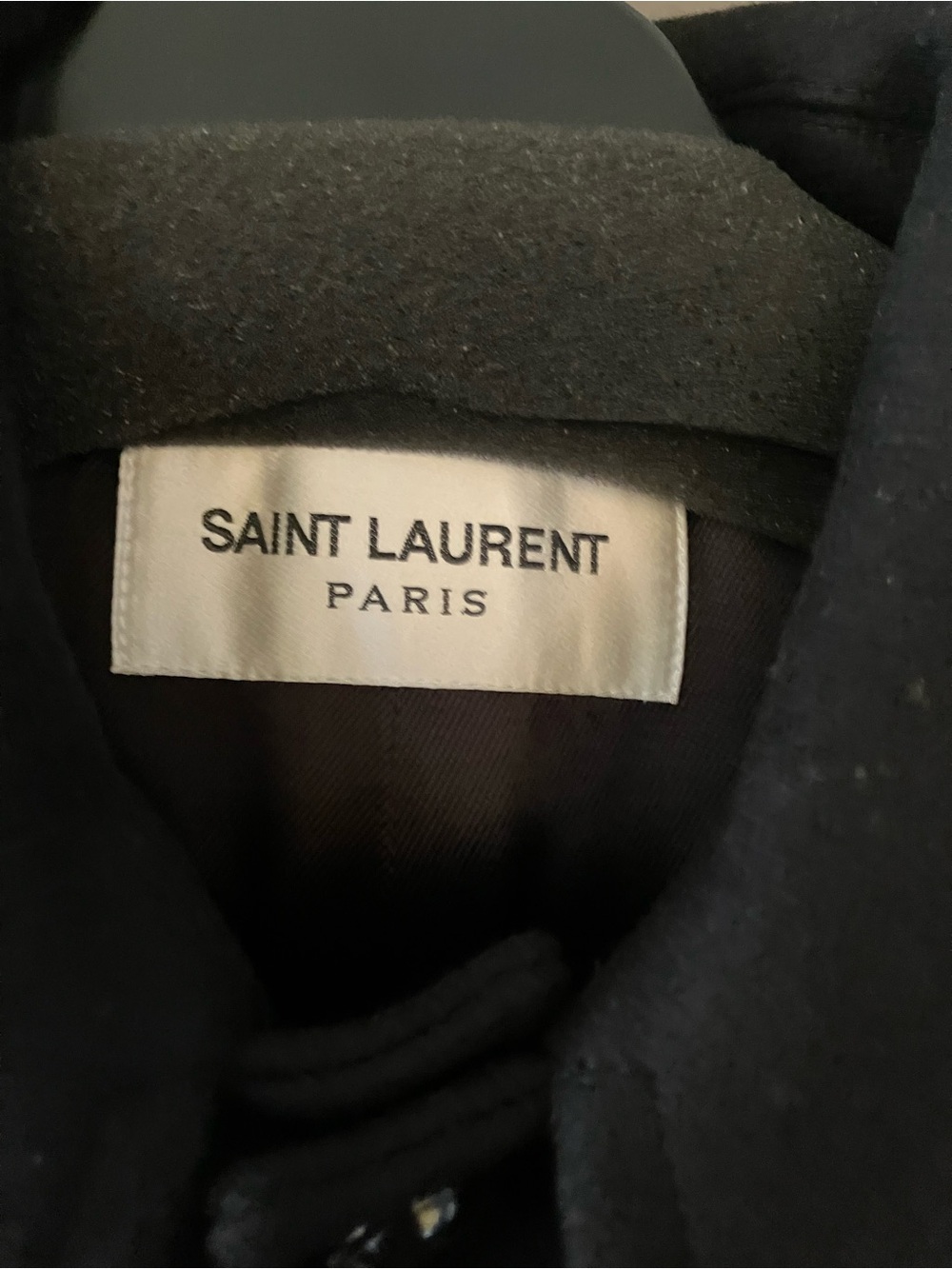 Saint Laurent Paris Wool Cape Coat French Size 38 (S- small medium)